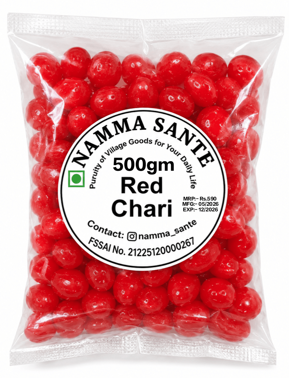 Red Chari, Preserved Karonda, Sweet Karonda, Cherry Chari, Candied Karonda 500gm
