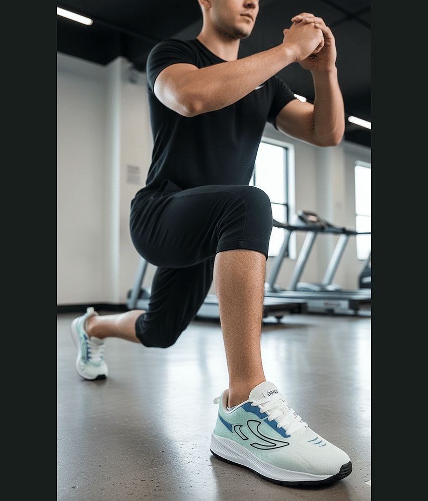 JK Port Sports shoes for men White Men's Sports Running Shoes