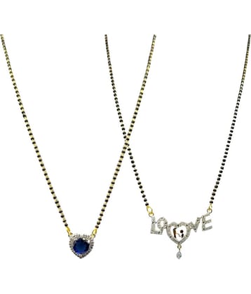 Charms Golden Mangalsutra Set ( Pack of 2 )