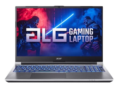 Acer ALG (AL15G- 52) Intel Core i5-12th Gen 12450H Processor, NVIDIA GeForce RTX 2050-4GB(16GB/512GB) FHD, 39.62cm(15.6") 144Hz, Windows 11 Home, Steel Gray, 1.99KG, AL15G-52, Premium Metal Body Gaming Laptop