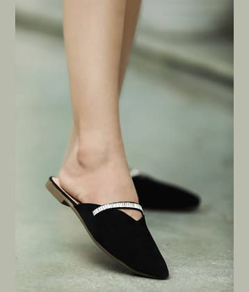 Shoetopia Black Women's Flats