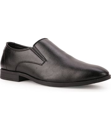 Bata Black Men's Slip On Formal Shoes