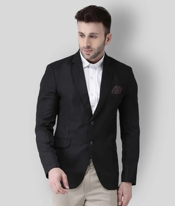 Hangup - Black Polyester Regular Fit Mens Blazer ( Pack of 1 ) - None