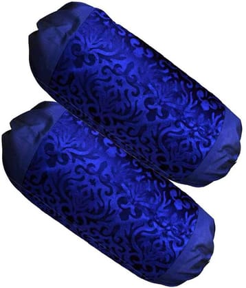 Belive-Me Set of 2 Velvet Bolster Covers