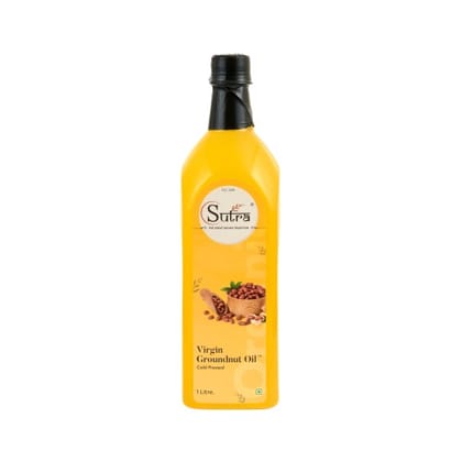 Sutra Virgin Groundnut Oil, 1 L