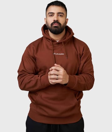 Fuaark Brown Cotton Blend Men's Outdoor & Adventure Sweatshirt ( Pack of 1 )