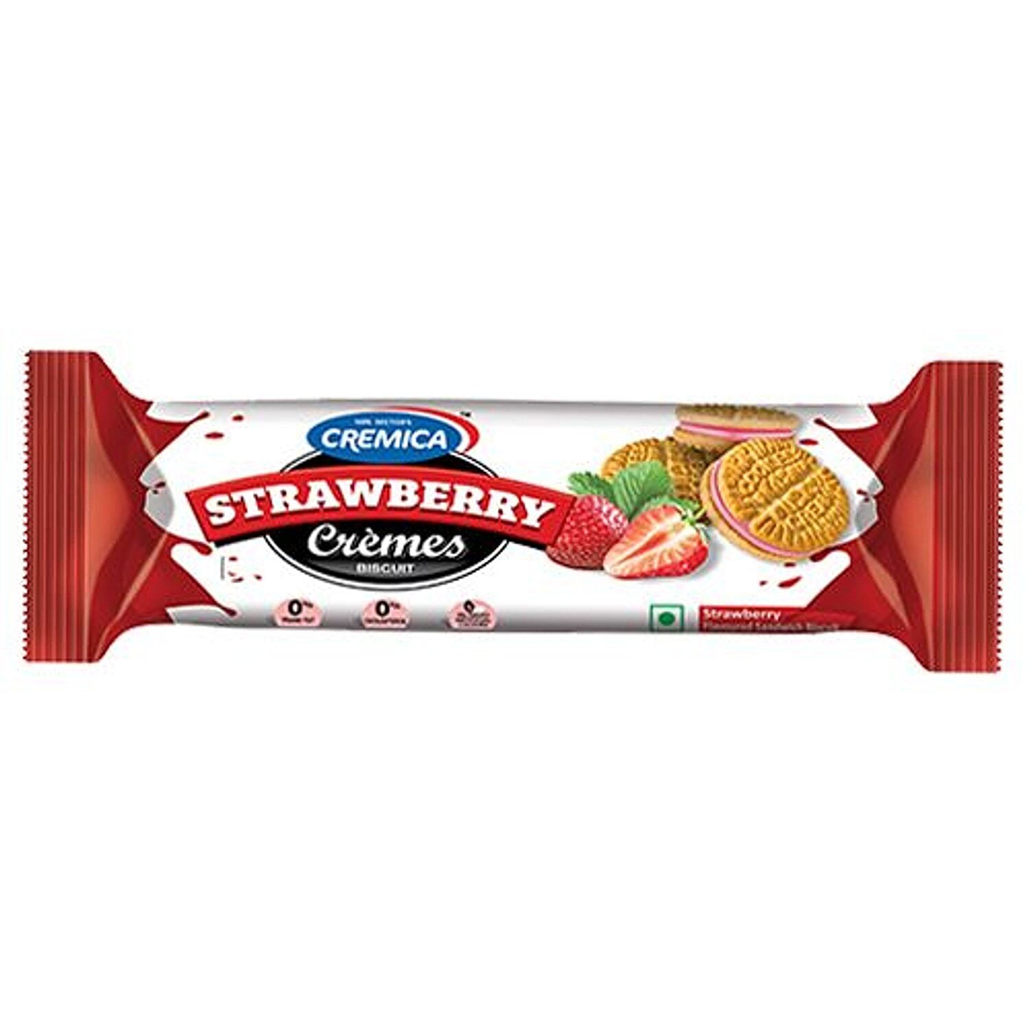 Cremica Cream Biscuit - Premium Strawberry, 150 g