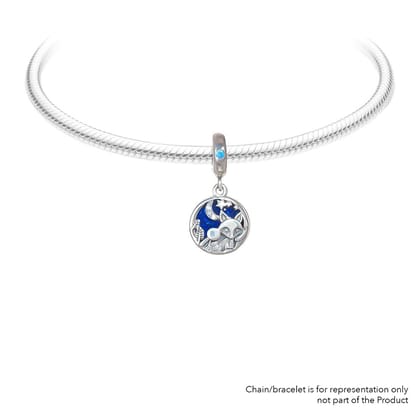 Starry Fox | 925 Silver charms for Bracelets / Chain-Free / Silver / Modern