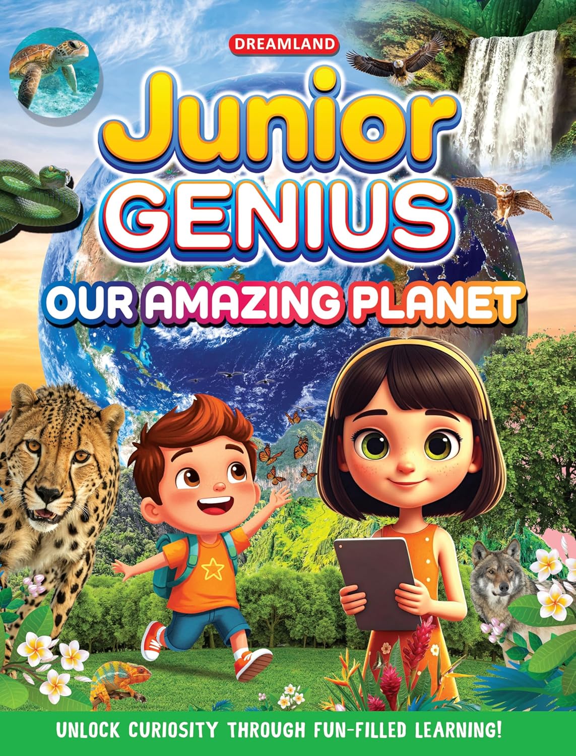 Junior Genius: Our Amazing Planets – A Fun-Filled Learning Book for Kids Age 7+ | Discover Earth, Mars, Jupiter & More with Facts, Activities, and Quizzes
