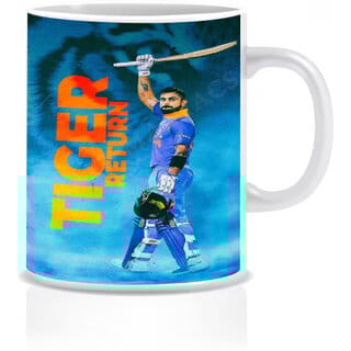 VIRAT KOHLI BESTEST EDIT PRINTED 330 ML MUG FOR CRICKET LOVERS Ceramic Coffee Mug