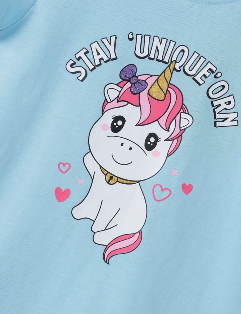 Elegant Kids Girls T shirt Cotton Atomizer Blue Cute Unicorn 2025 at ShopCircuit | ONDC Elegant Kids Girls T shirt Cotton Atomizer Blue Cute Unicorn 2025 at ShopCircuit | ONDC
