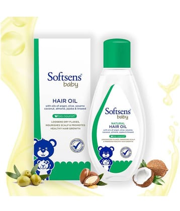 Softsens Baby Natural Hair Oil 100ml Enriched With Natural Oils of Argan