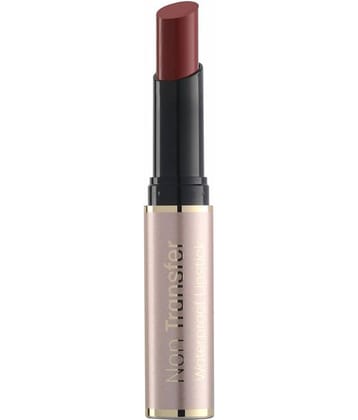 Swiss Beauty Non Transfer Lipstick (Burgundy), 3gm
