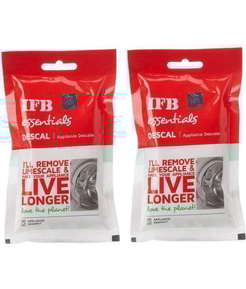 IFB Descaling powder 100 gram each White Stainless Steel Appliance Cleaner (pack of 2)
