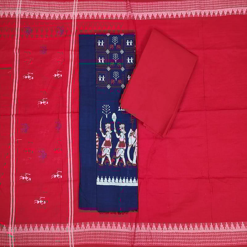 Bomkai Cotton Dress material