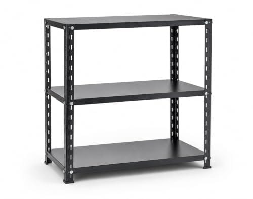 STORVANTA 3 Tier Metal Storage Rack 33 x 33 x 10 Inch