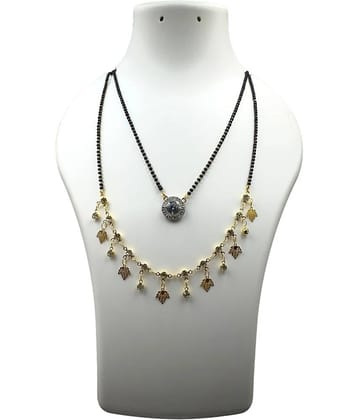 Charms Golden Mangalsutra Set ( Pack of 2 )