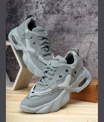 HiDa Grey Men's Outdoor Shoes