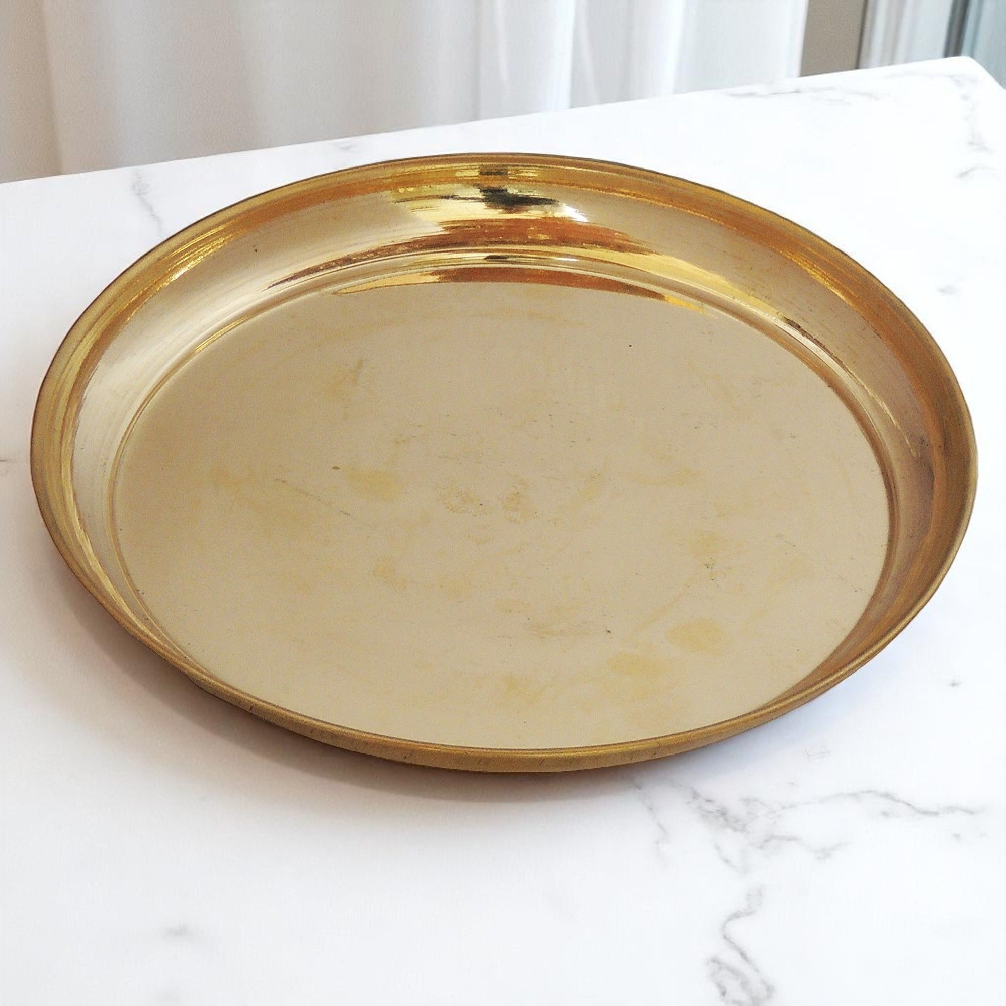 Brass Thali (ZMAS231 E)
