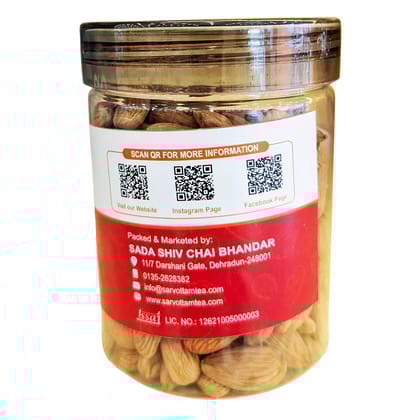 Sarvottam Sanora Badam Giri Box | Premium Sanora Almond Kernels | Rich in Protein, Fiber & Vitamin E | Natural Crunchy Nuts for Daily Nutrition & Gifting