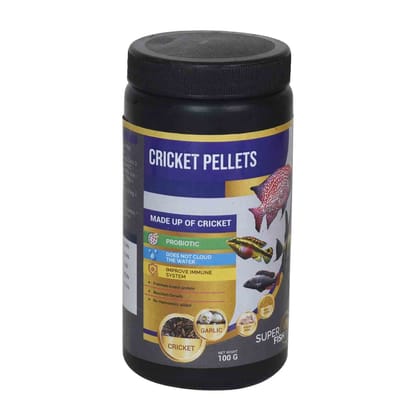 Superfish Cricket Pellets, 100 gm