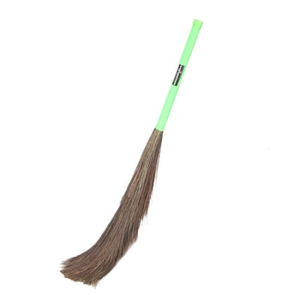 ELITE Natural Grass Broom – Eco-Friendly, Sturdy, and Efficient Cleaning Tool for Home and Office
