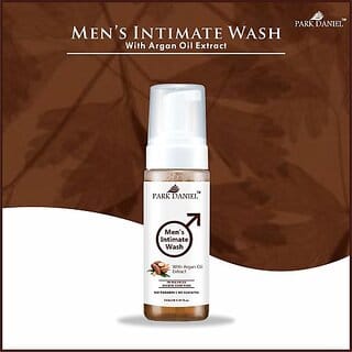 PARK DANIEL Men's Intimate Wash Maintain Ph Balance with Argan Oil Extract Pack 1 of 150ML (150 ml)