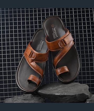 Leeport Black Flip Flops