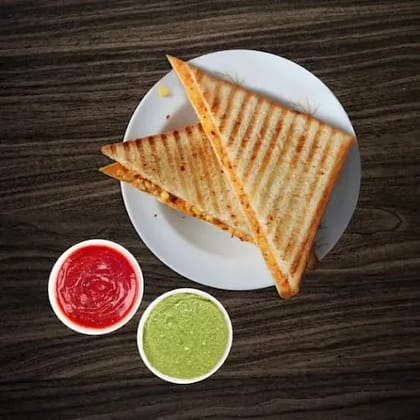 Grilled Sandwich With Fries