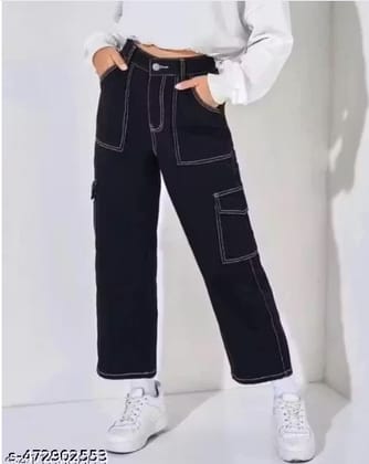 Comfy women Denim Cargo