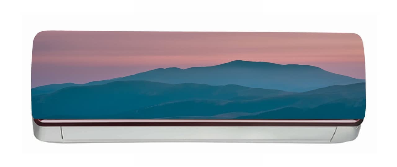 DreamKraft Decorative AC Sticker (Multicolor PVC Vinyl, 30cm X 91cm)