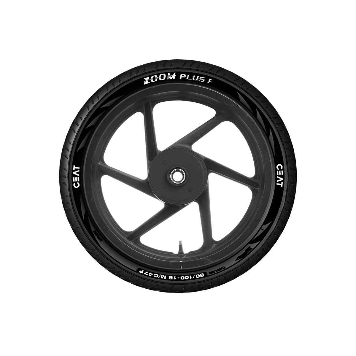CEAT 100/80R17 ZOOM PLUS F TL 52P