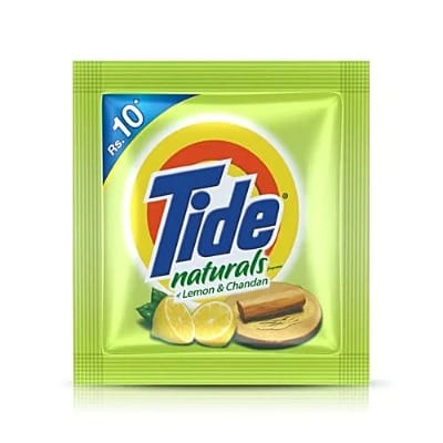 Tide Naturals Lemon & Chandan Detergent Powder, 140 g