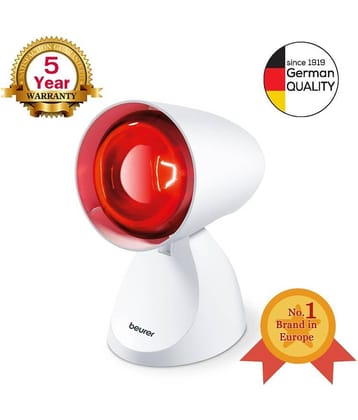 Beurer IL11 infrared lamp | Deep-penetration Infrared light | Heat Therapy Lamp | Infrared Pain Relief Lamp
