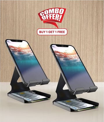 Elv Card Holder Mobile Holder for Smartphones and Tablets ( Black )