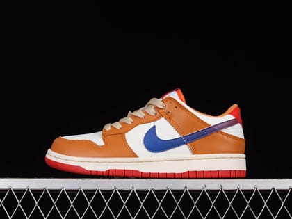 NikeMens Dunk Low Hot Curry - Game Royal-Euro 41
