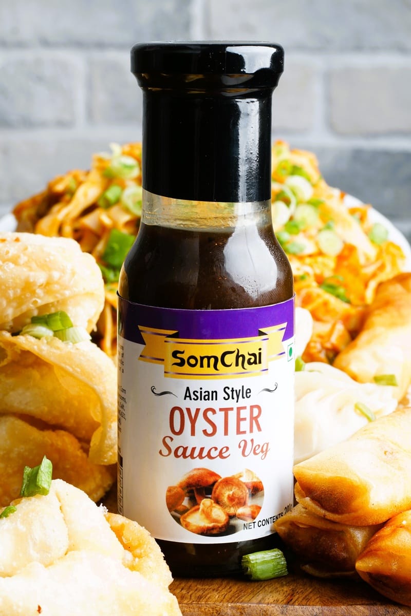 Somchai Oyster Sauce Veg (200g) | Mushroom-Based Vegetarian Umami Sauce | Stir-Fries & Marinades