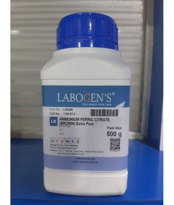 AMMONIUM FERRIC CITRATE (brown) 500GM