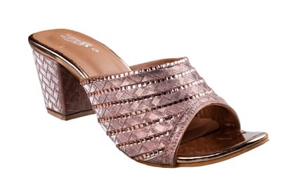 Titas Ladies Pink / Sultan Wedding Chappal-Pink/Sultan / 4 / Ethnic