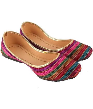 Raj Multi Color Ethnic Footwear