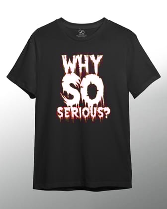 JOKER - Why So Serious T-Shirt-Small / Black