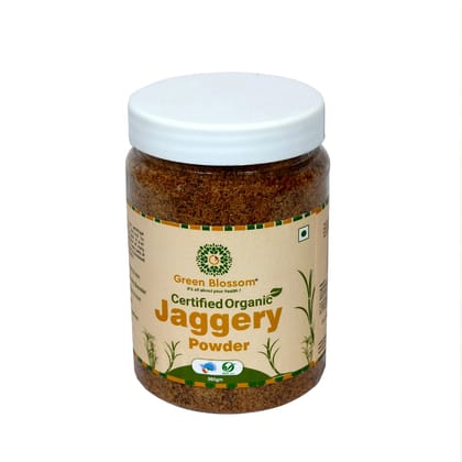 Organic Jaggery Powder - 500g ( Pack of 1) I Green Blossom (Weight - 500g) by green blossom agritech ventures private limited