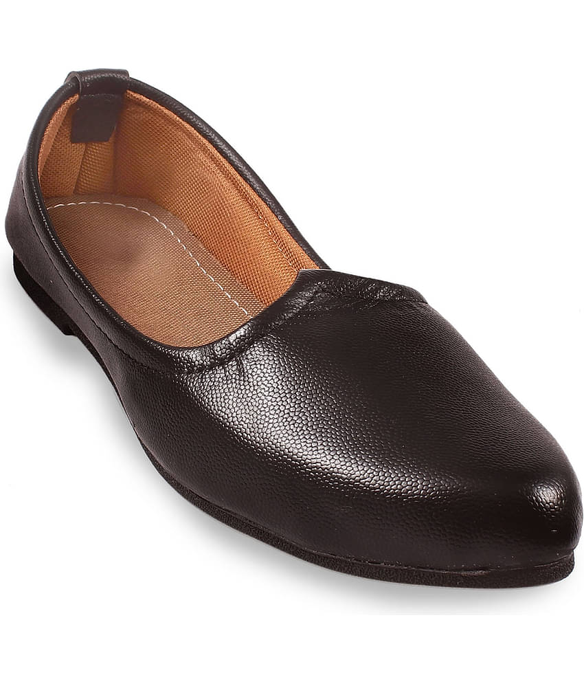 Anjaneya Creations Black Men's Jutti