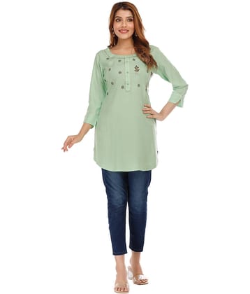 Rayon Short Kurti For Women (Pack of 1)