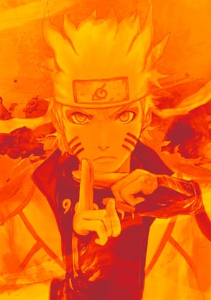 Six Path Sage Mode Poster