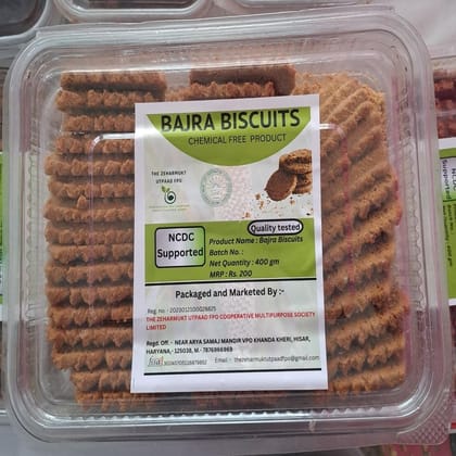 Bajra Biscuits - 400 gm