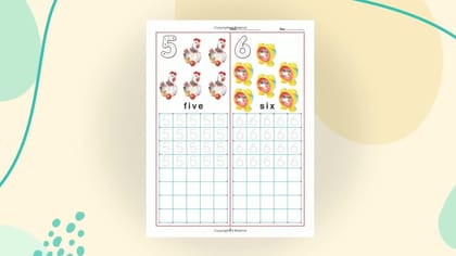 Pre School Writing Books-1 To 20 [Paperback] Dreamland Publications