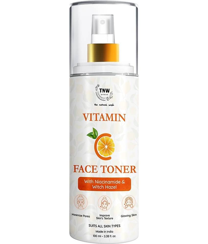TNW - The Natural Wash Vitamin C Toner With Niacinamide & Witch Hazel Improves Skin Texture, 100Ml