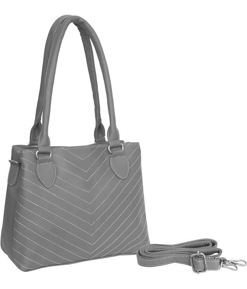 Leather Land Sling Bag Faux Leather Set of 1 ( Tan )