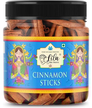LILA DRY FRUITS Cinnamon Sticks Dal Chini 500g Aromatic Spice for Cooking & Baking